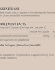 NMN 50+ 500mg | Envivo Biotics